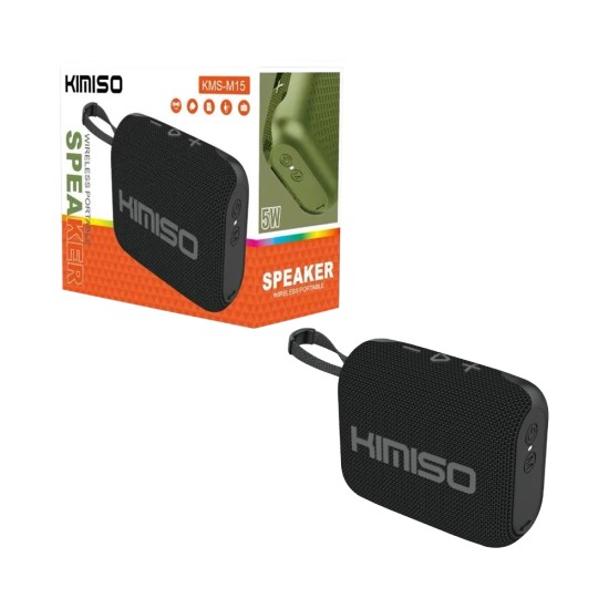 Kimiso Portable Wireless Speaker KMS-M15 Black